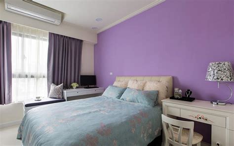 床靠 淡紫色配什么颜色好看